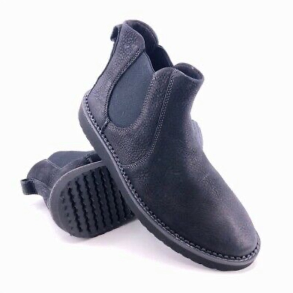 Sperry Camden Black Leather Chelsea Boots - Mens 11